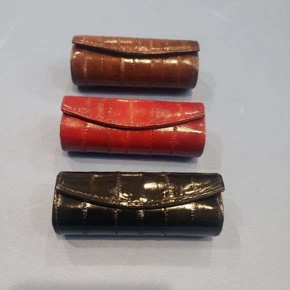 Vintage Makeup Vintage Eel Skin Lipstick Case Poshmark
